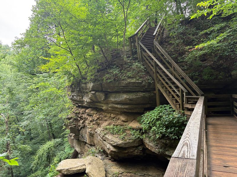 Clifty Falls State Park Trail 5, Tunnel Falls