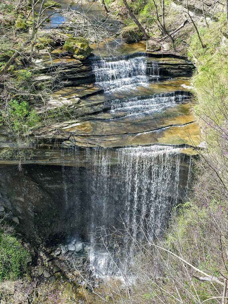 Clifty Falls State Park Trail 7, Little Clifty Falls and gorge