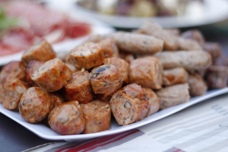 Sausage Scraps Add Salt And Fat