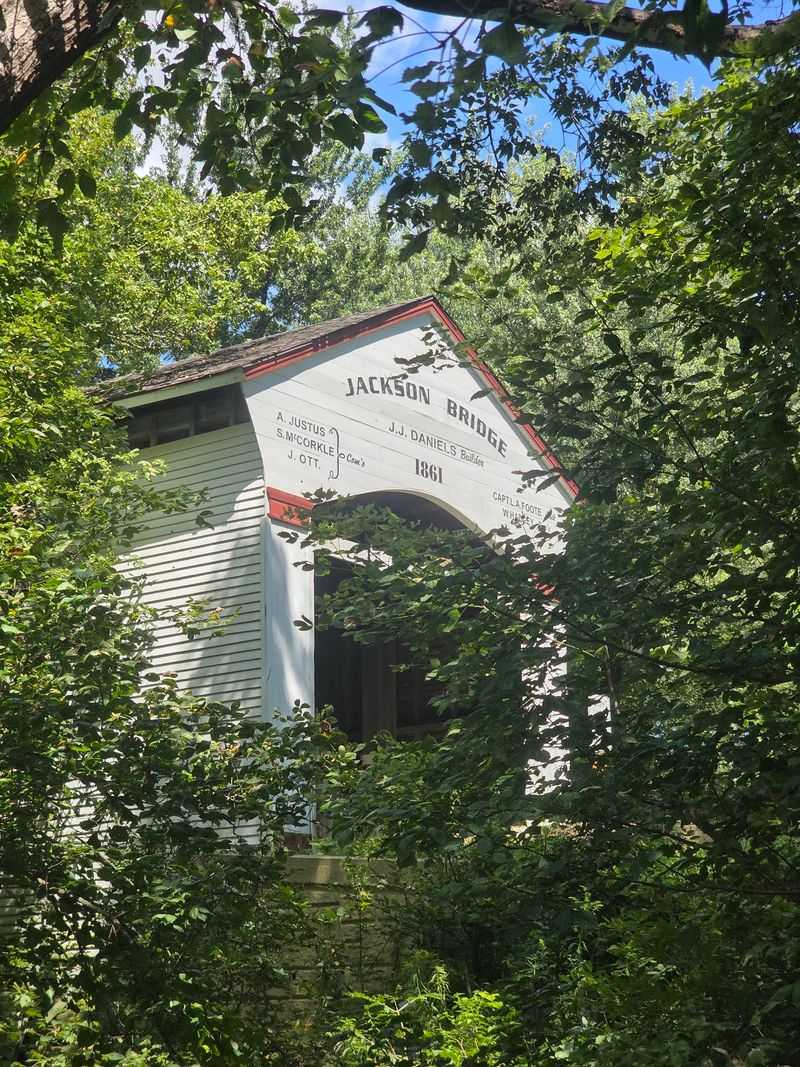 Jackson Covered Bridge Holds a Statewide Record