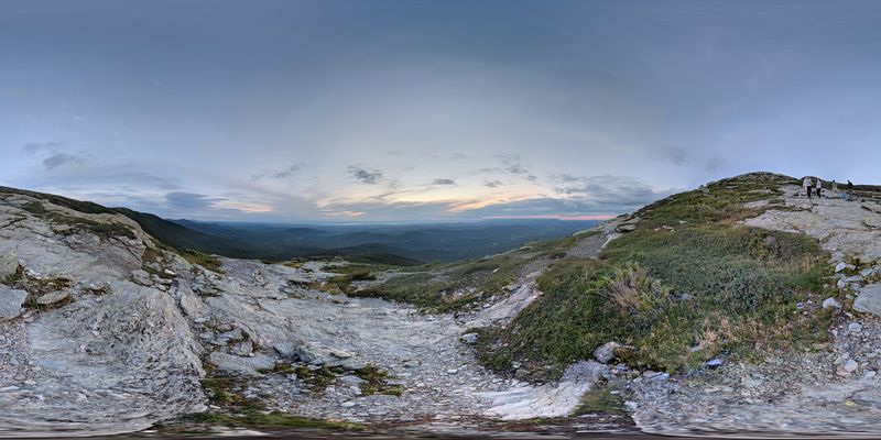 Sunset Ridge Trail on Mount Mansfield