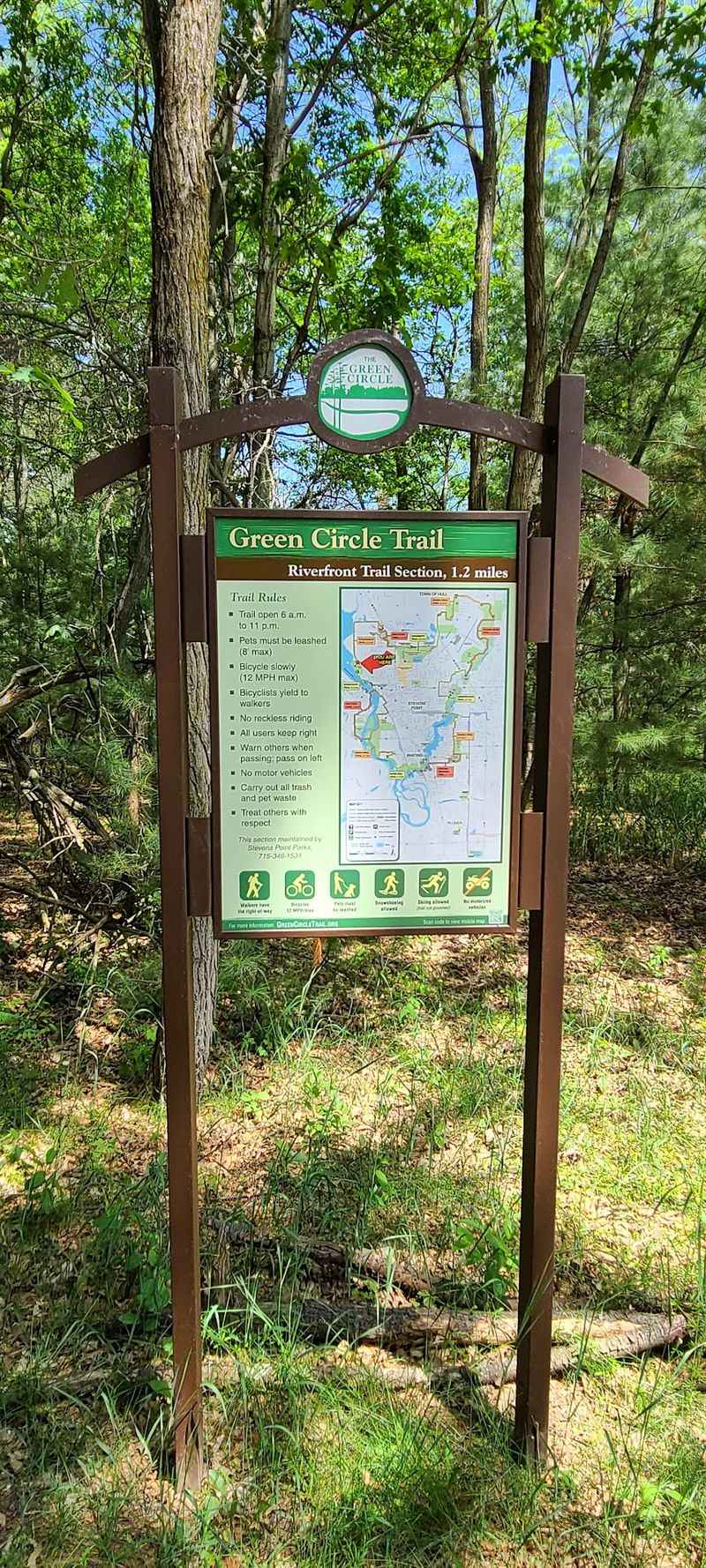 Riverfront Trail, Stevens Point