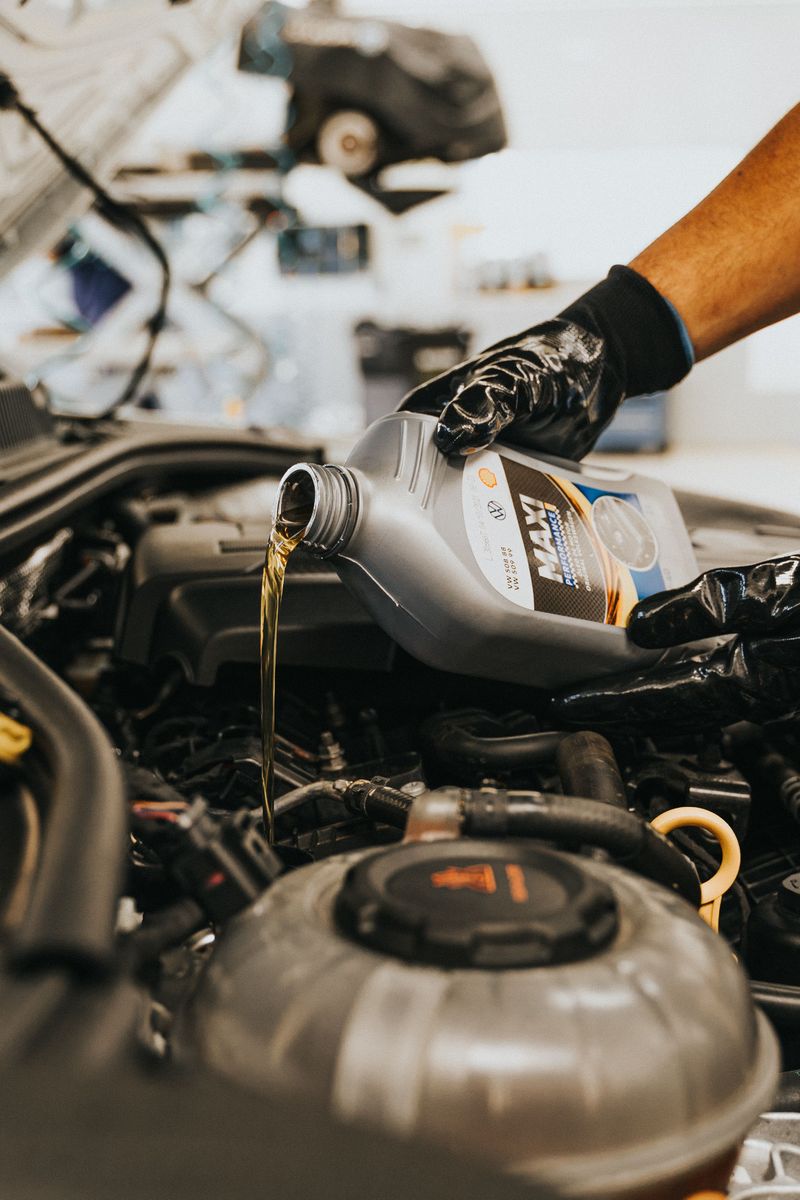 Motor Oil And Grease