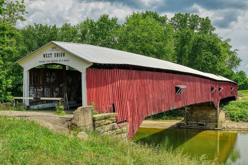 West Union Covered Bridge: A National Historic Landmark