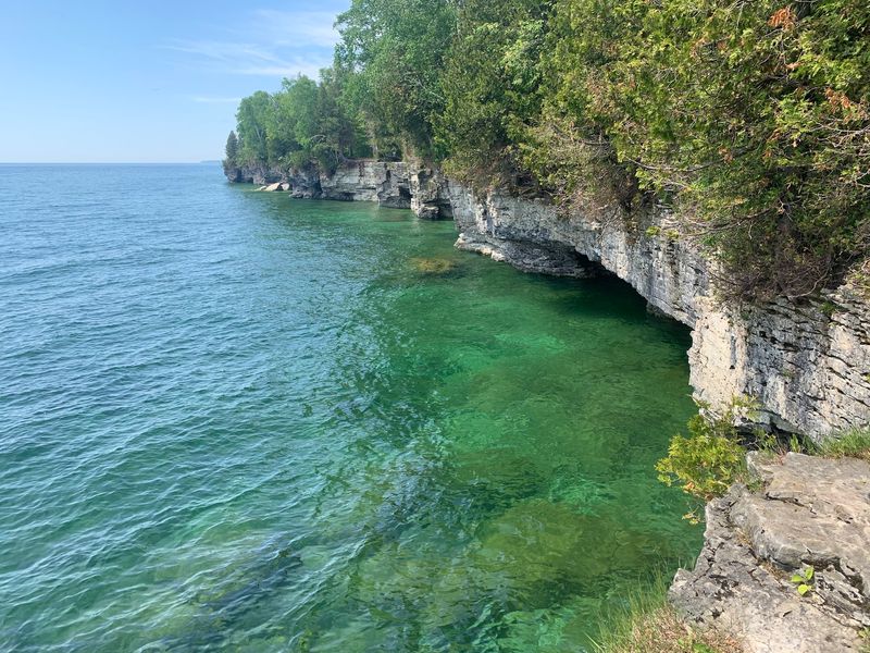 Cave Point County Park and Whitefish Dunes