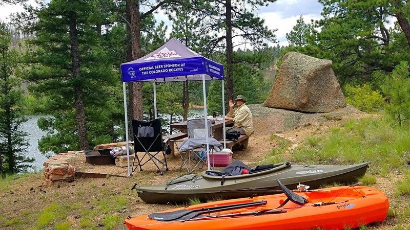 Promontory Picnic Area at Rampart Reservoir