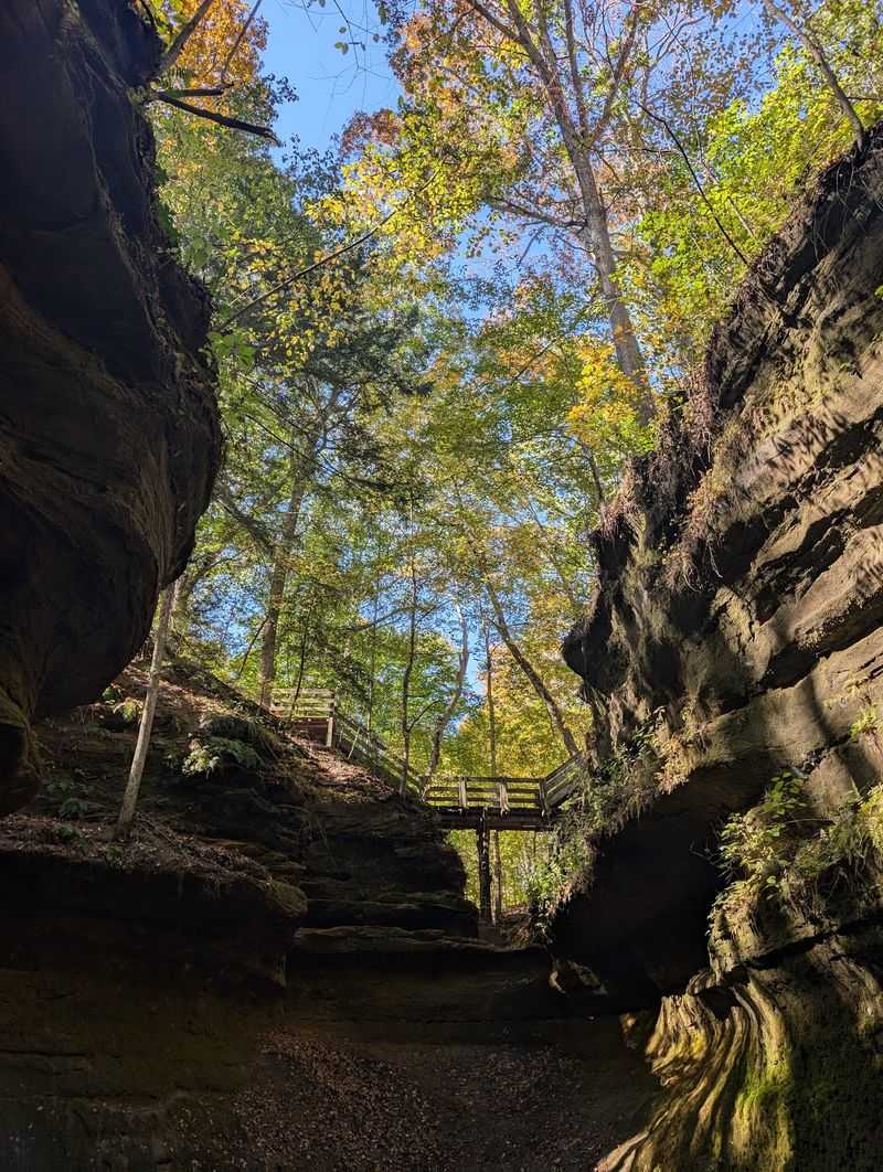 Shades State Park Trail 1, Silver Cascade