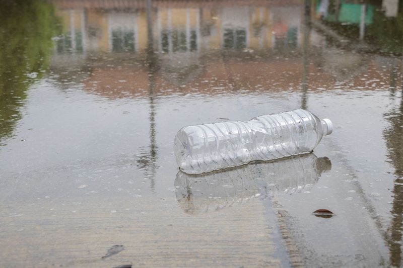 Contaminated Runoff Around Neighborhood Drains