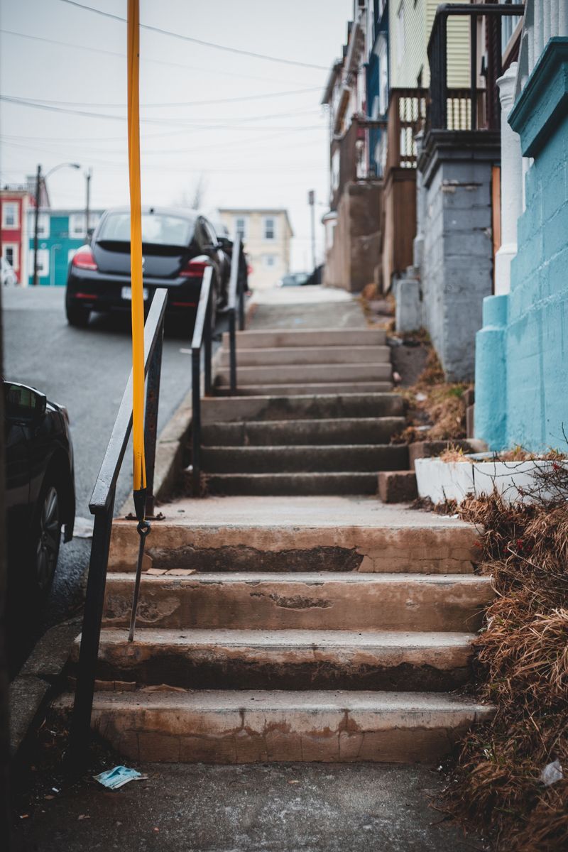 Steps, Stairways, And Sloped Driveways