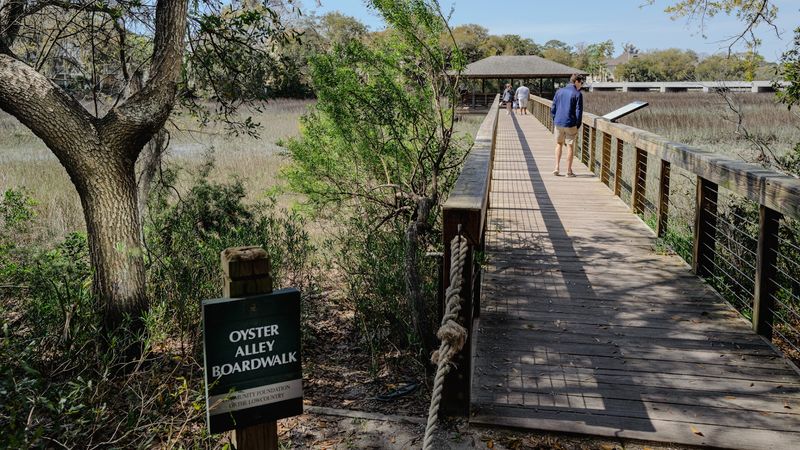 Oyster Alley Boardwalk At Coastal Discovery Museum, Hilton Head Island