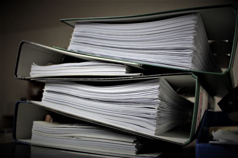 Store a Waterproof Emergency Folder