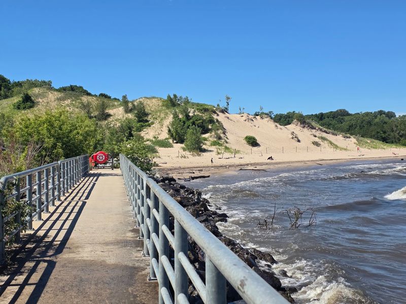 Portage Lakefront and Riverwalk Trail: Wetlands Meet the Lake
