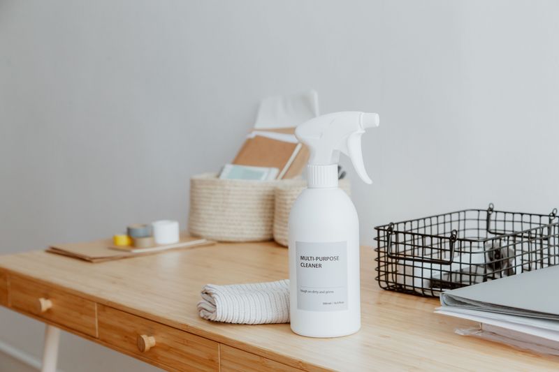 Keep Cleanup Gear Stocked in Two Places
