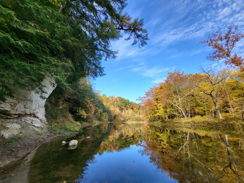 Shades State Park Trail 2, Pearl Ravine