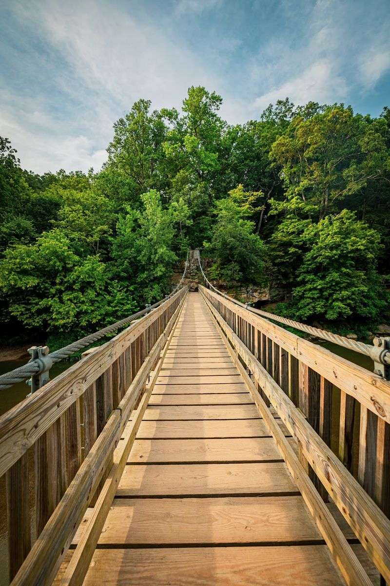 Turkey Run State Park Trail 2, Cliff and Ravine Route