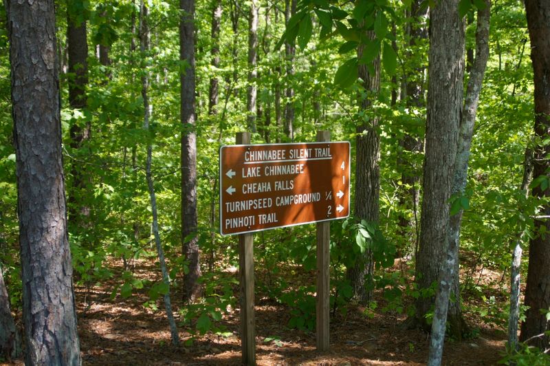 Chinnabee Silent Trail to Cheaha Falls, Talladega National Forest