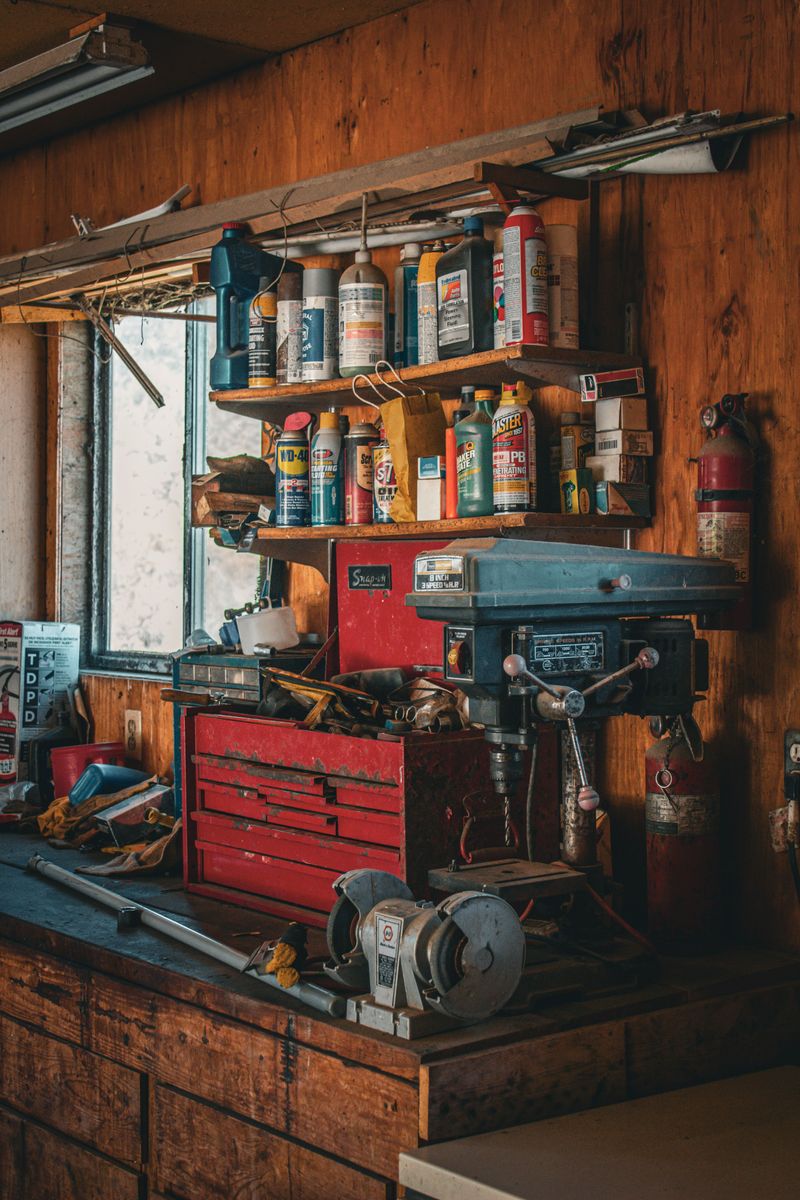 Separate Dog Supplies From Workshop Supplies