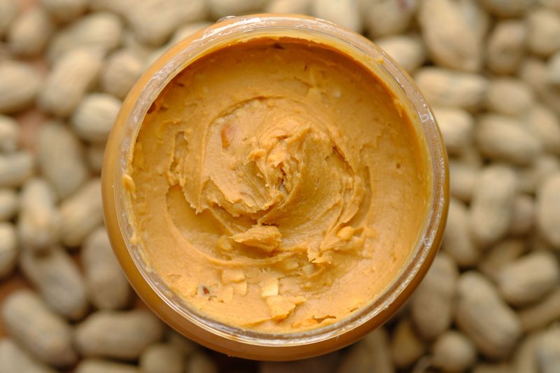 Peanut or nut butter containing xylitol