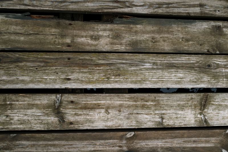 Splintered Deck Boards And Porch Debris