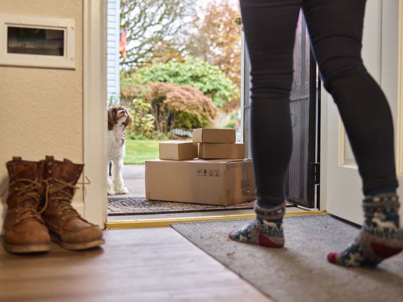 Stay Away from the Front Door on Cue