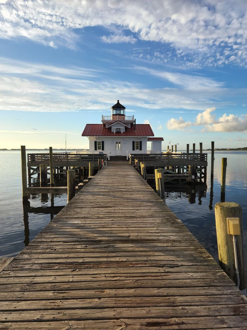 Walk Over the Water at Roanoke Marshes Lighthouse
