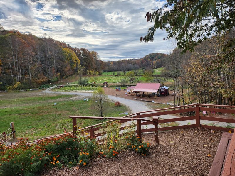 Red Apple Barn: Farm Grounds, Not Picking Rows