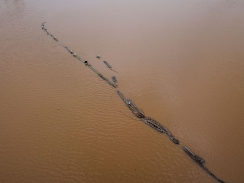 Flooded Ditches May Hide Sharp Objects