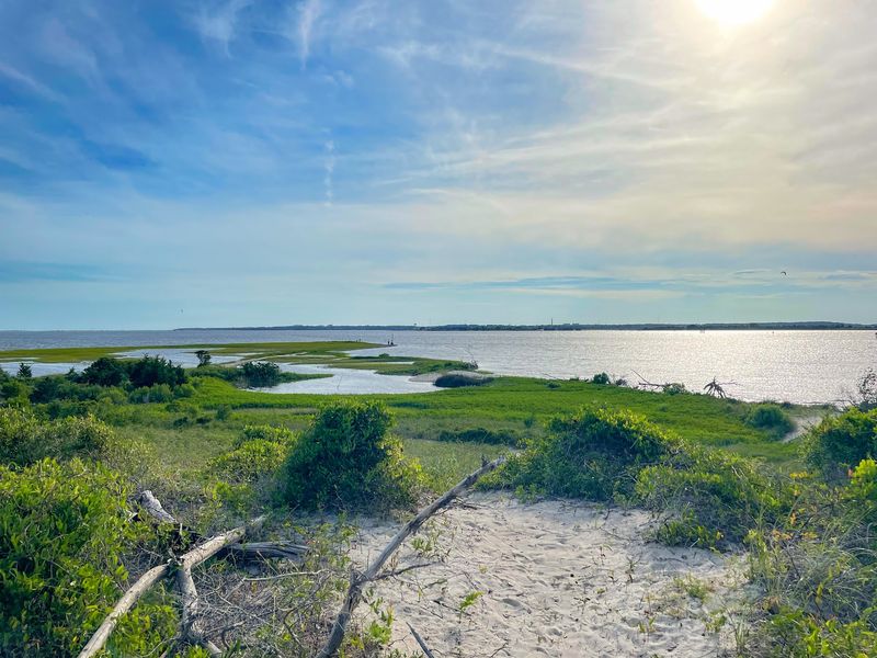 Trade Pavement for Fort Fisher Basin Trail