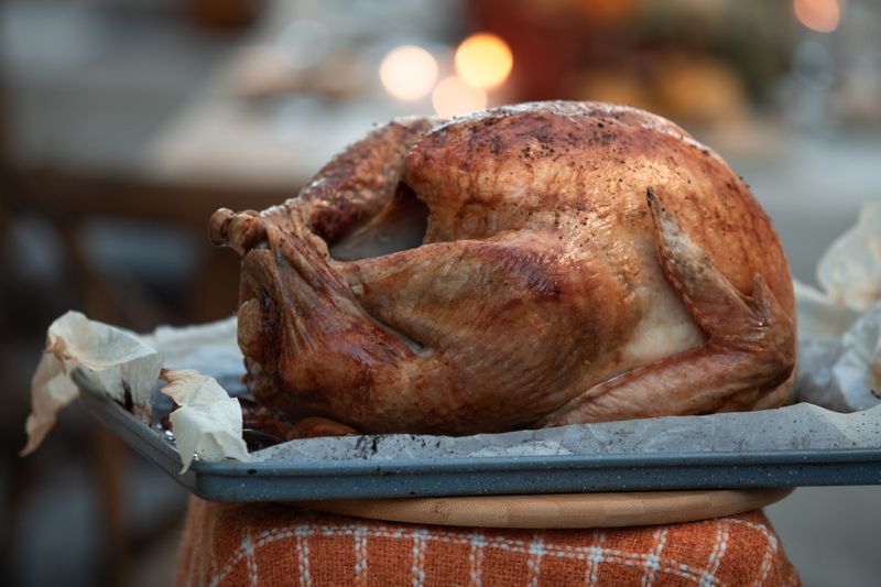 Turkey Skin And Drippings