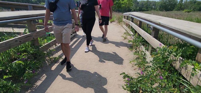 Headlands Beach State Park: Finish on the Paved Path