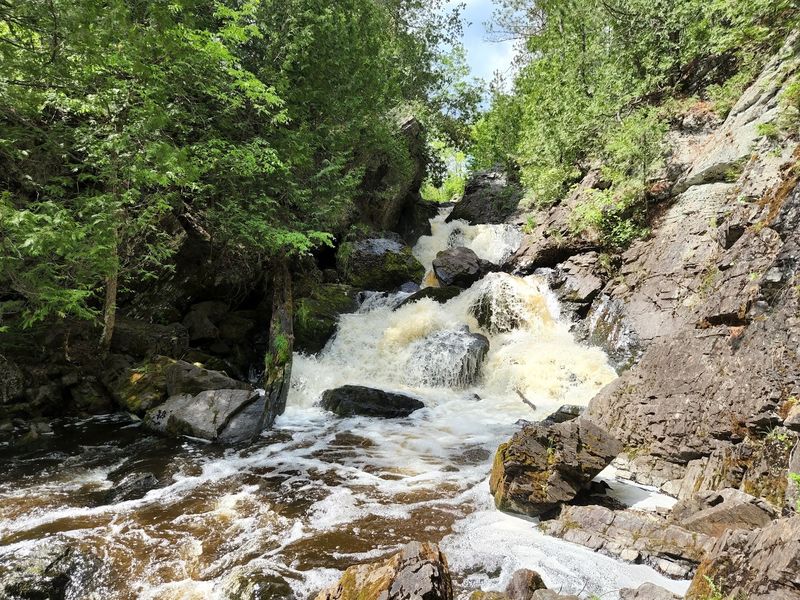 Long Slide Falls: A Dramatic Descent Near Pembine