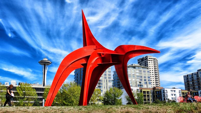 Olympic Sculpture Park: Big Art Beside Seattle's Shore