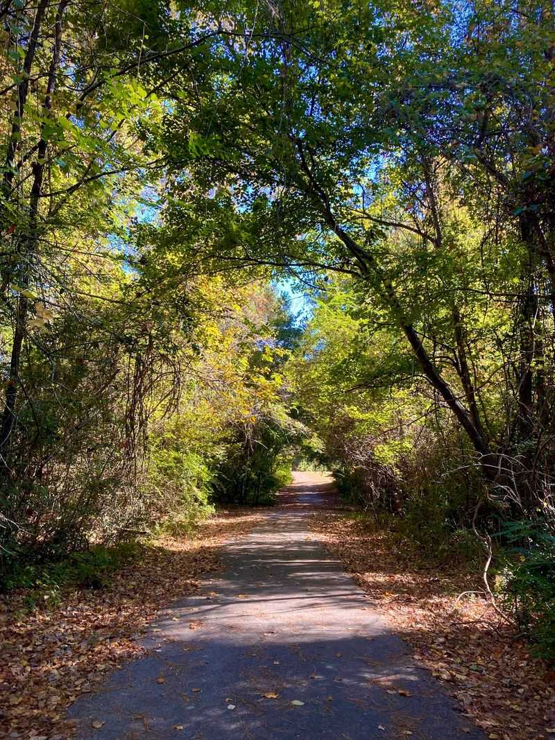 Jacksonville Rail-Trail, Jacksonville: Check the Local Route First