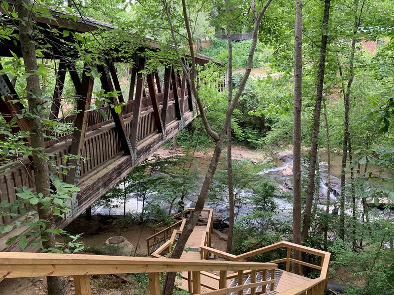 Old Mill Park, Roswell: Two Landmarks in One Walk