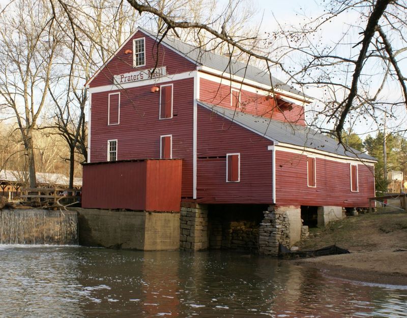 Prater’s Mill Historic Site, Dalton: Country History at Walking Speed