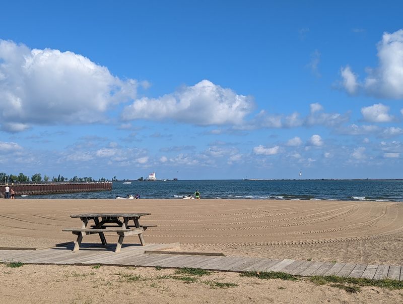 Fairport Harbor Lakefront Park: Find the Designated Dog Area