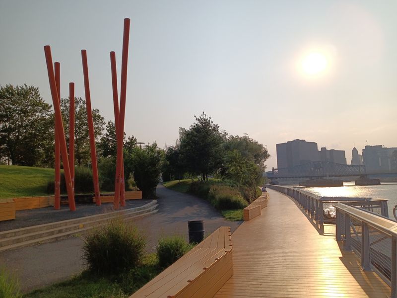 Essex County Riverfront Park: Find a City Walking Rhythm