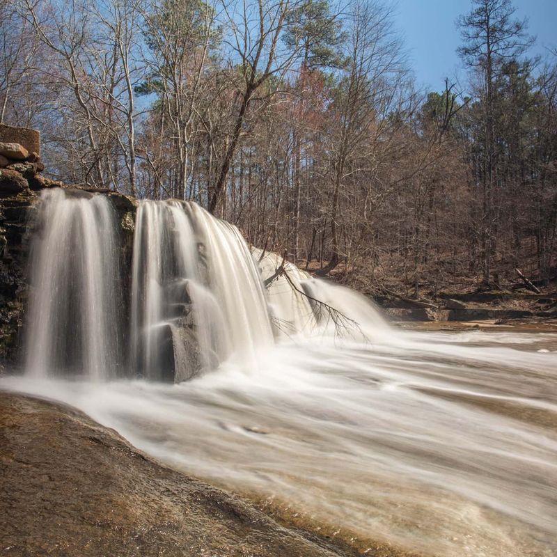 Cochran Mill Park, Chattahoochee Hills: Waterfalls With a History Lesson