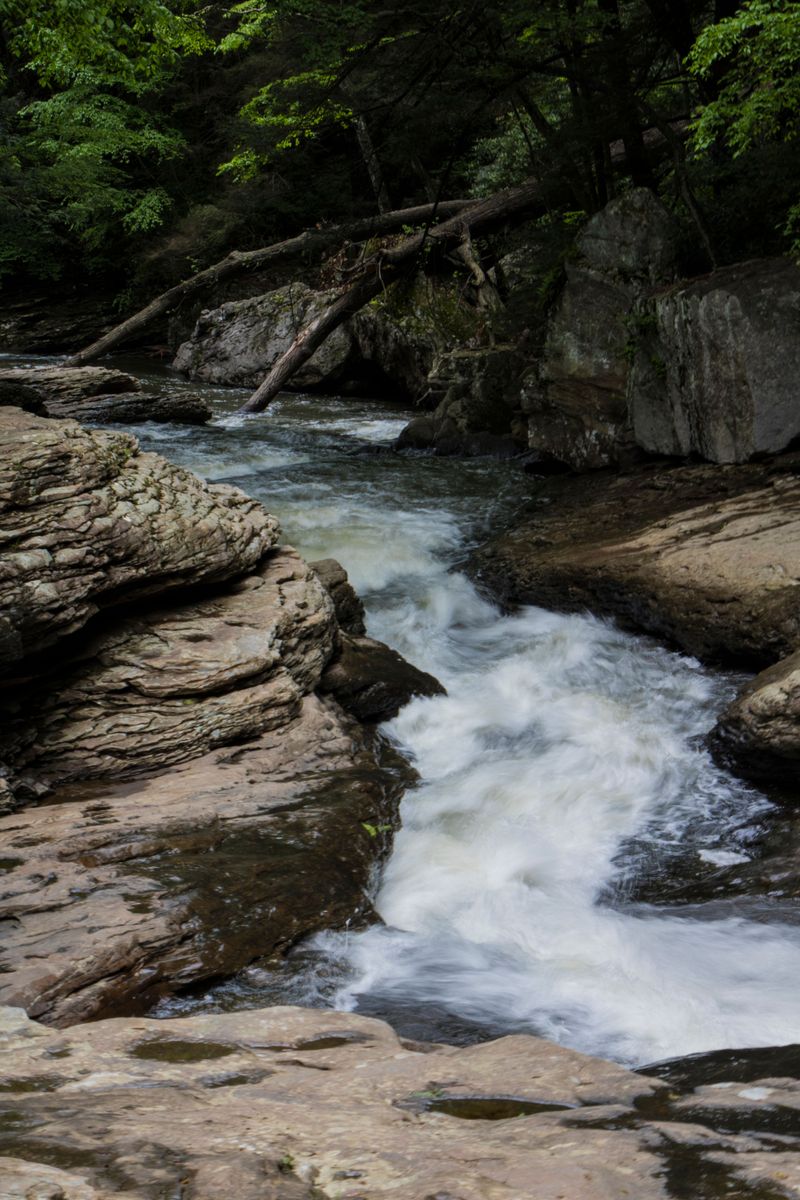 Narrow Creeks Can Become Powerful Currents