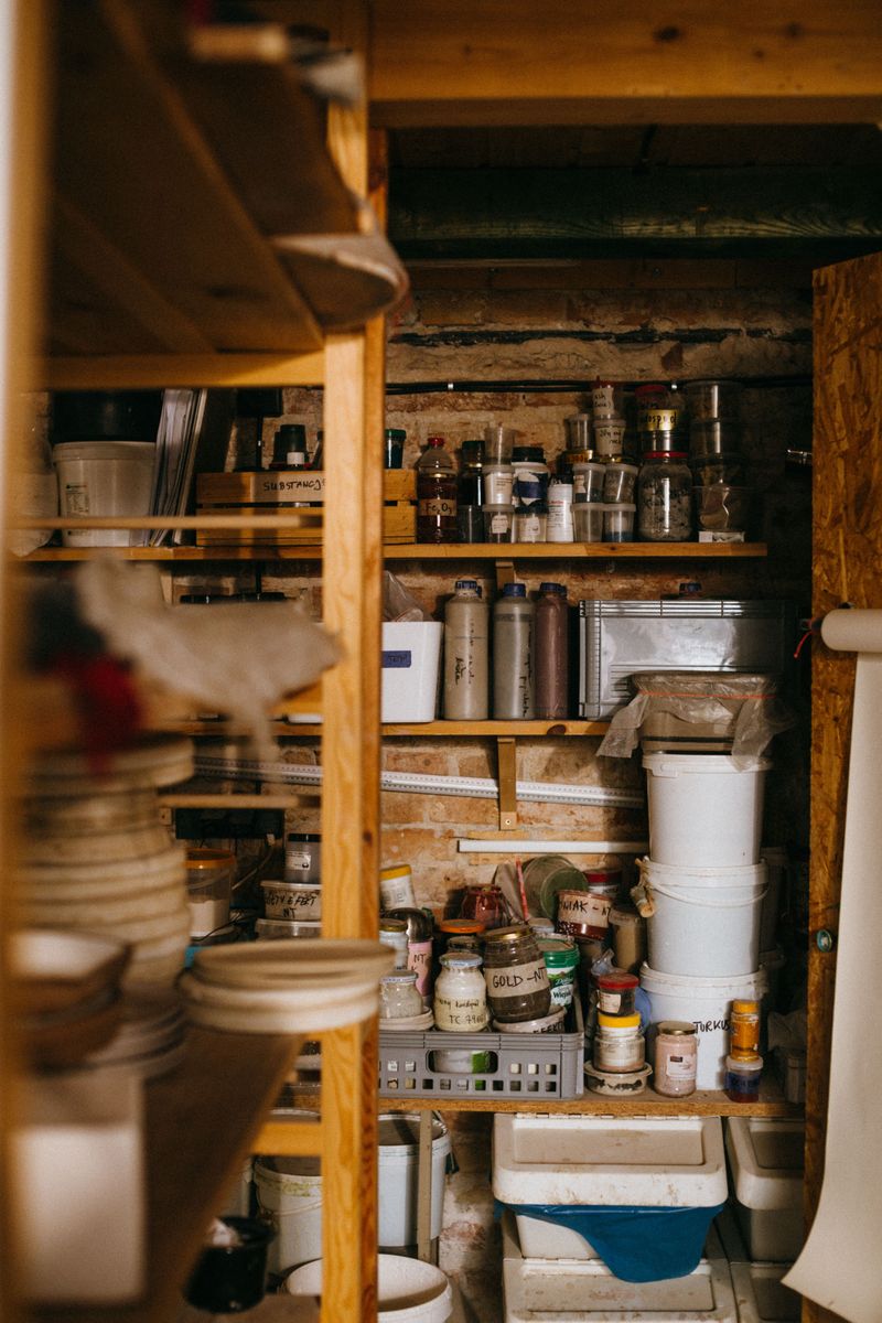 Secure Paint Cans, Solvents, and Home Repair Supplies