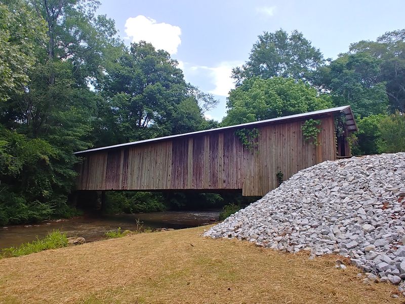 Cromer’s Mill Covered Bridge, Carnesville: Check Before You Go