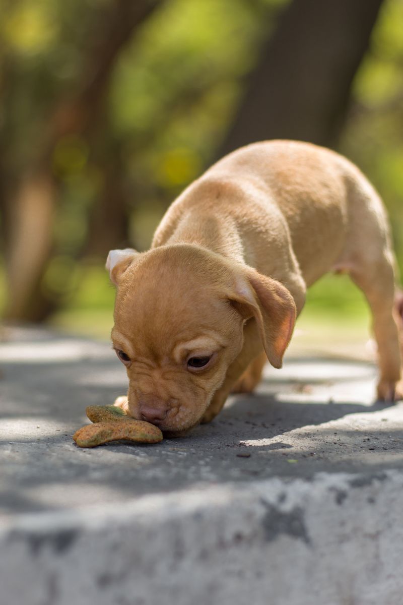 Scatter Treats for an Easy Sniffing Game
