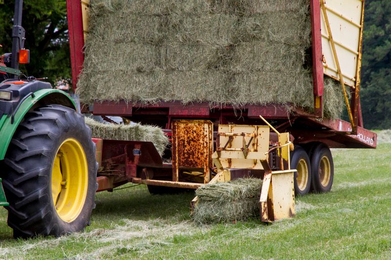 Hay Balers and Other Implements Have Moving Parts