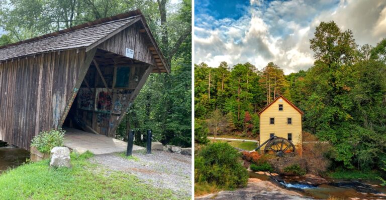 18 Georgia Historic Mill And Covered-Bridge Walks To Explore With A Dog
